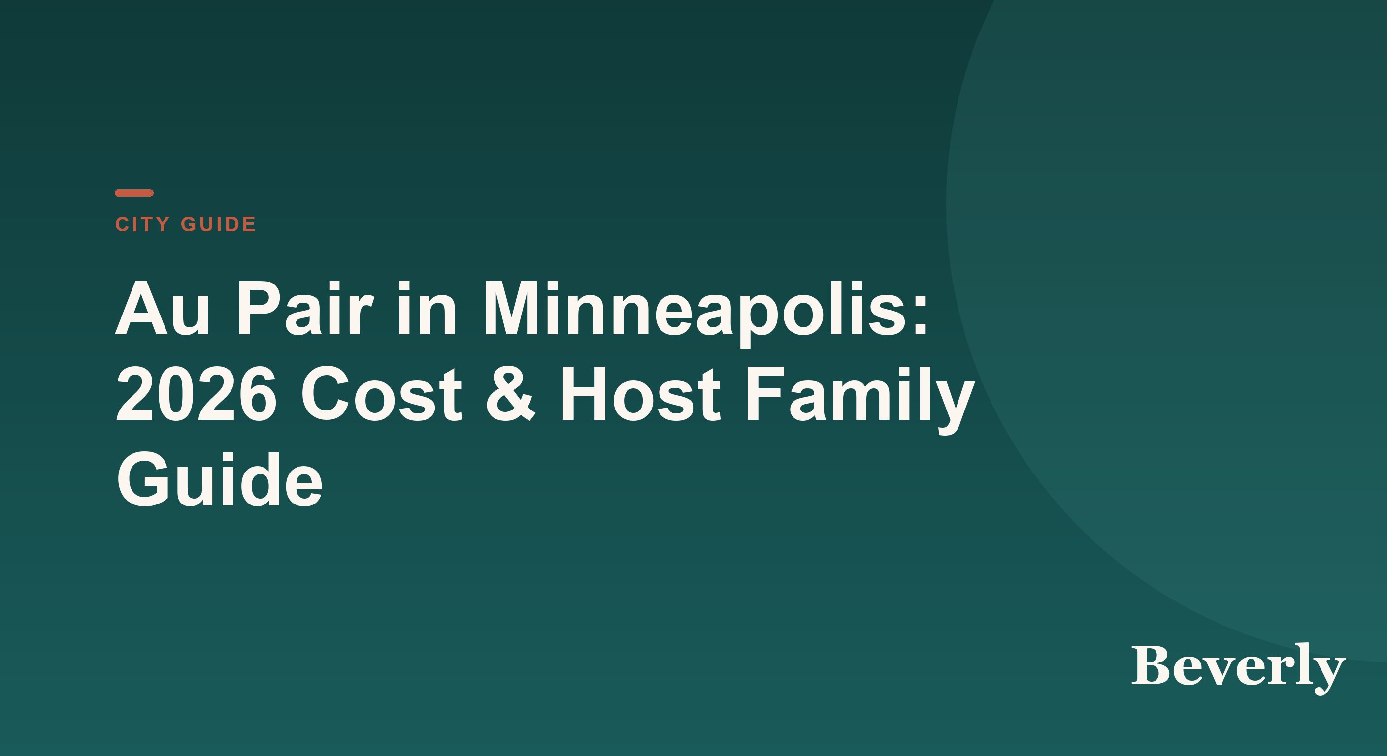 Au Pair in Minneapolis — 2026 cost and host family guide