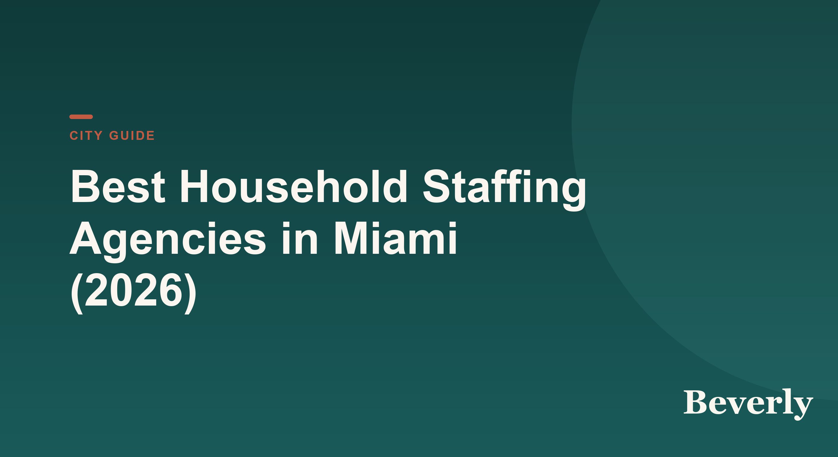 Best household staffing agencies in Miami &mdash; a waterfront Miami home with household staff coordinating a seasonal opening