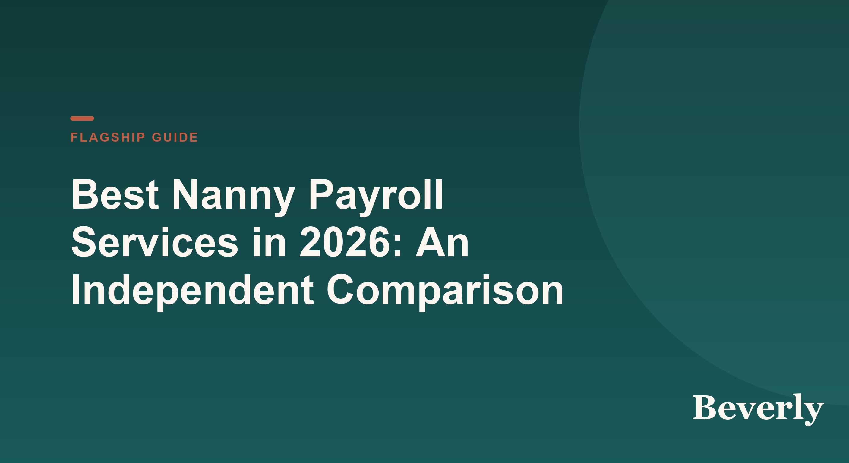 Best Nanny Payroll Services 2026 — illustration of a family comparing payroll providers across a table of prices and tax forms