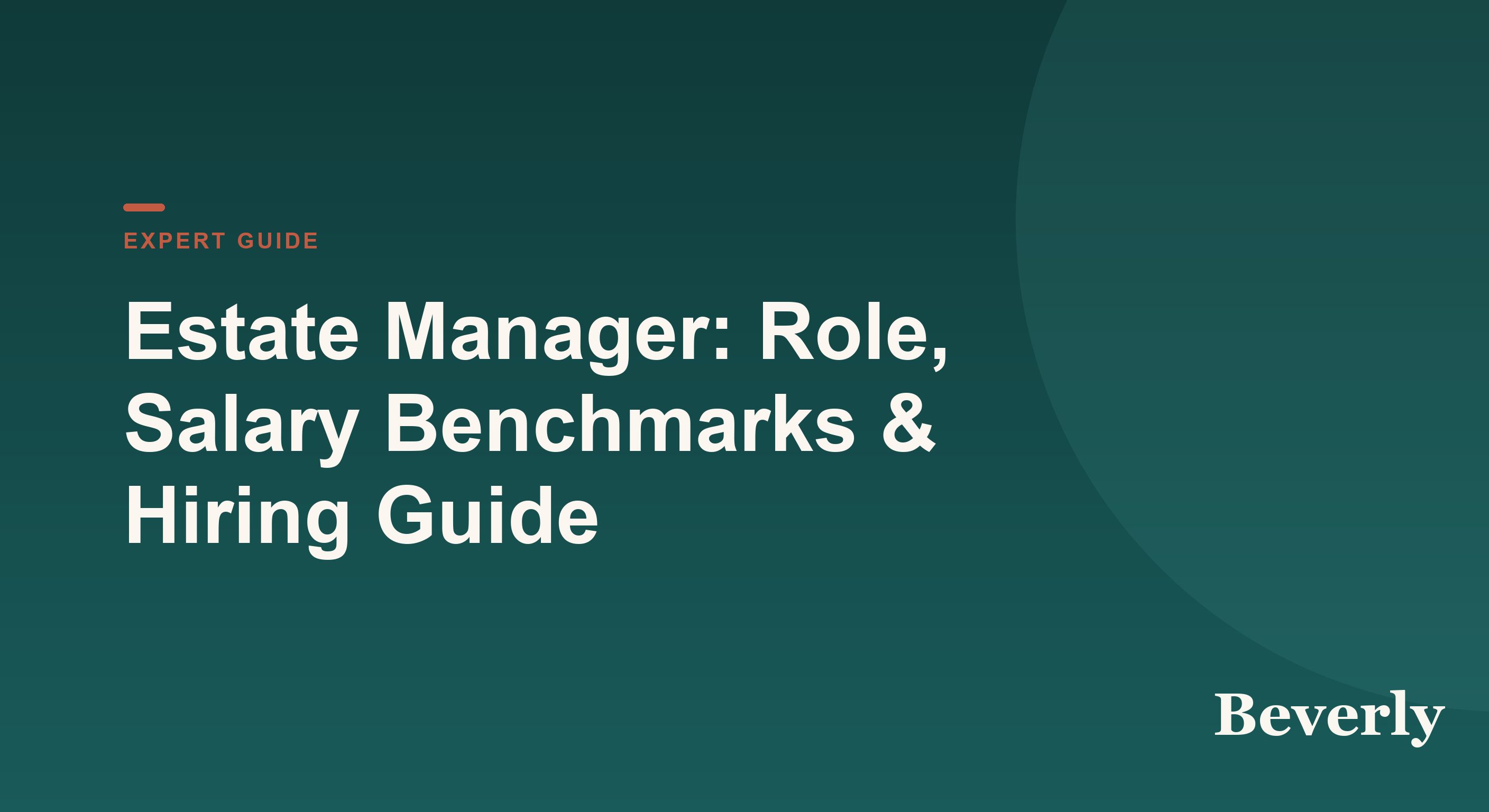 Estate manager guide — illustration of a private estate manager reviewing budgets and project plans across multiple residences
