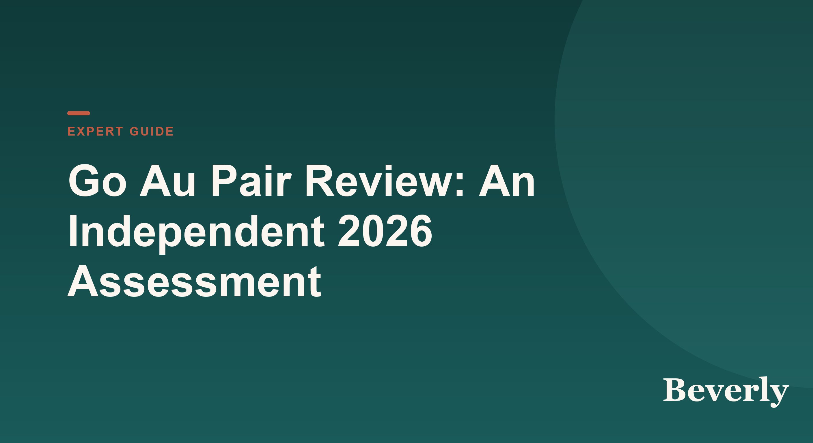 Go Au Pair review &mdash; themed illustration of a host family weighing the Utah sponsor's value pricing, coordinator coverage, and review record
