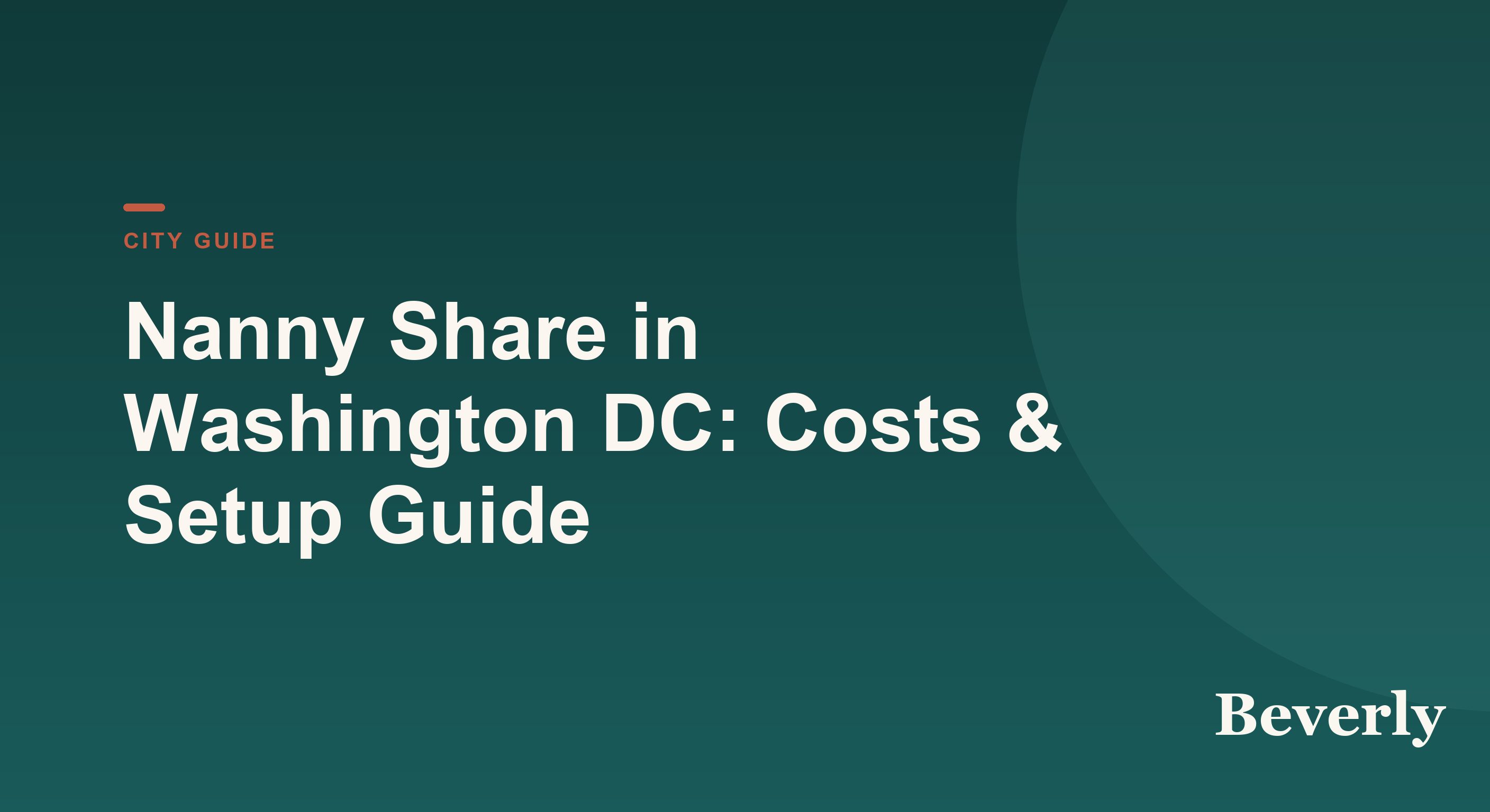 Nanny share in Washington DC &mdash; two families and a nanny reviewing a written work agreement at a Capitol Hill rowhouse kitchen table