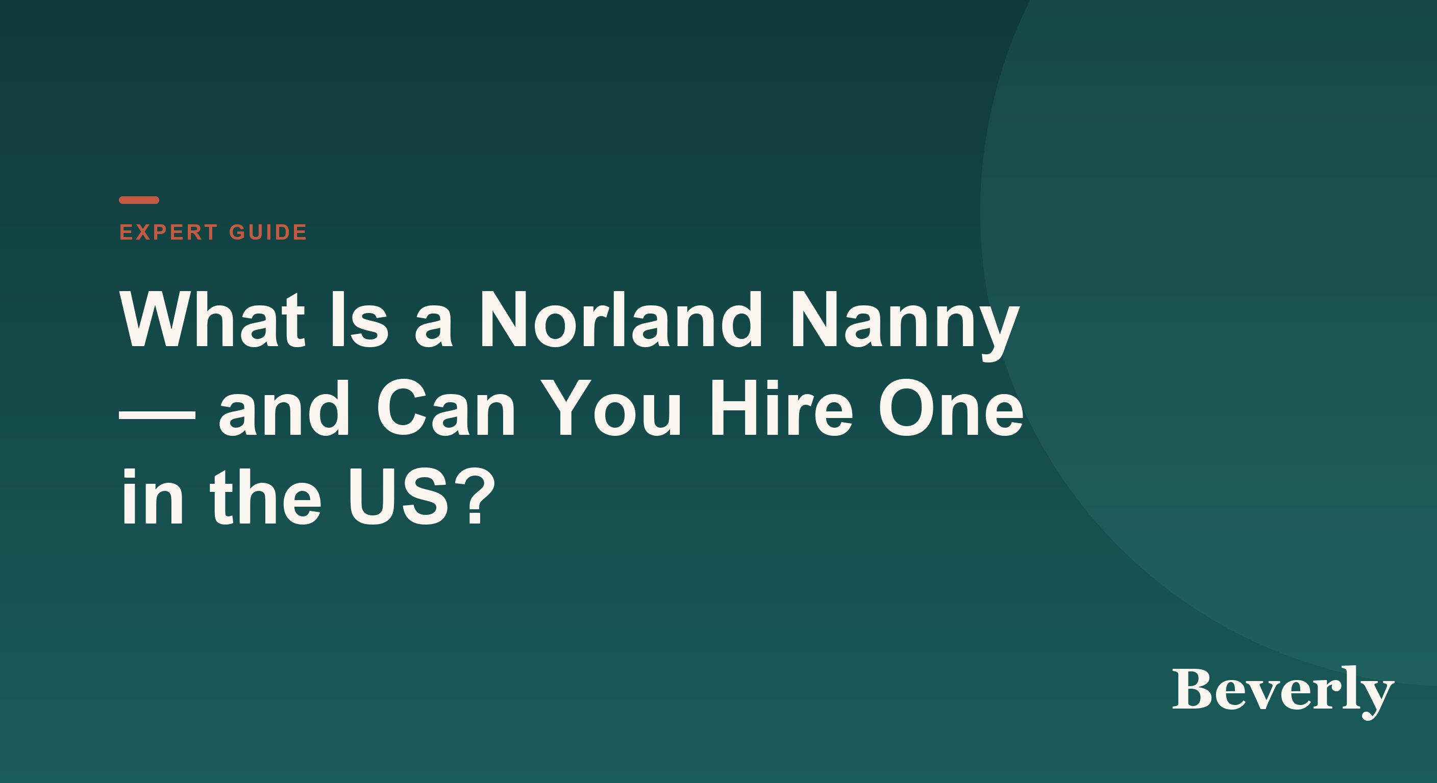 Norland nanny — illustration of a formally trained British nanny in the classic Norland uniform style